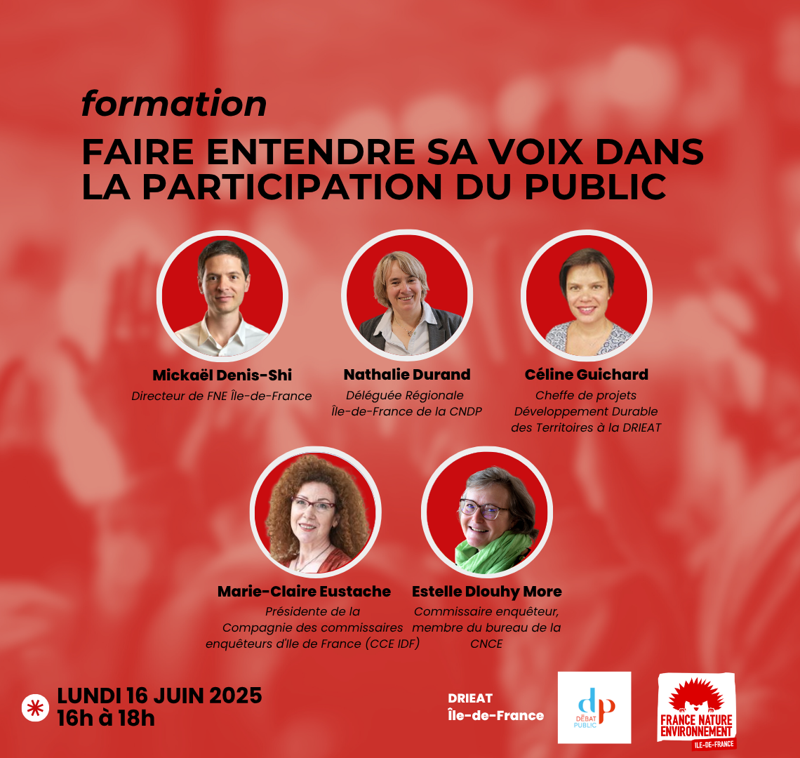 Visuel événement rouge