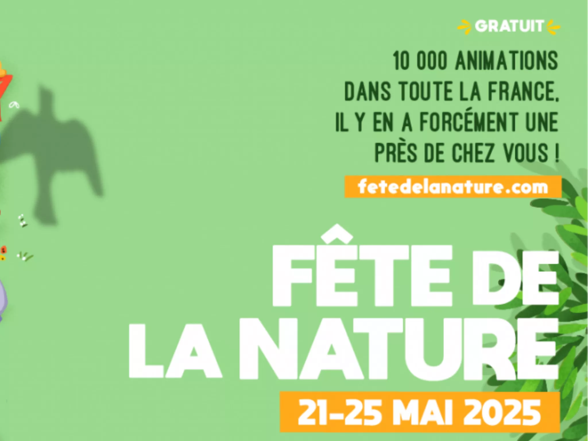 Visuel de la fête de la Nature
