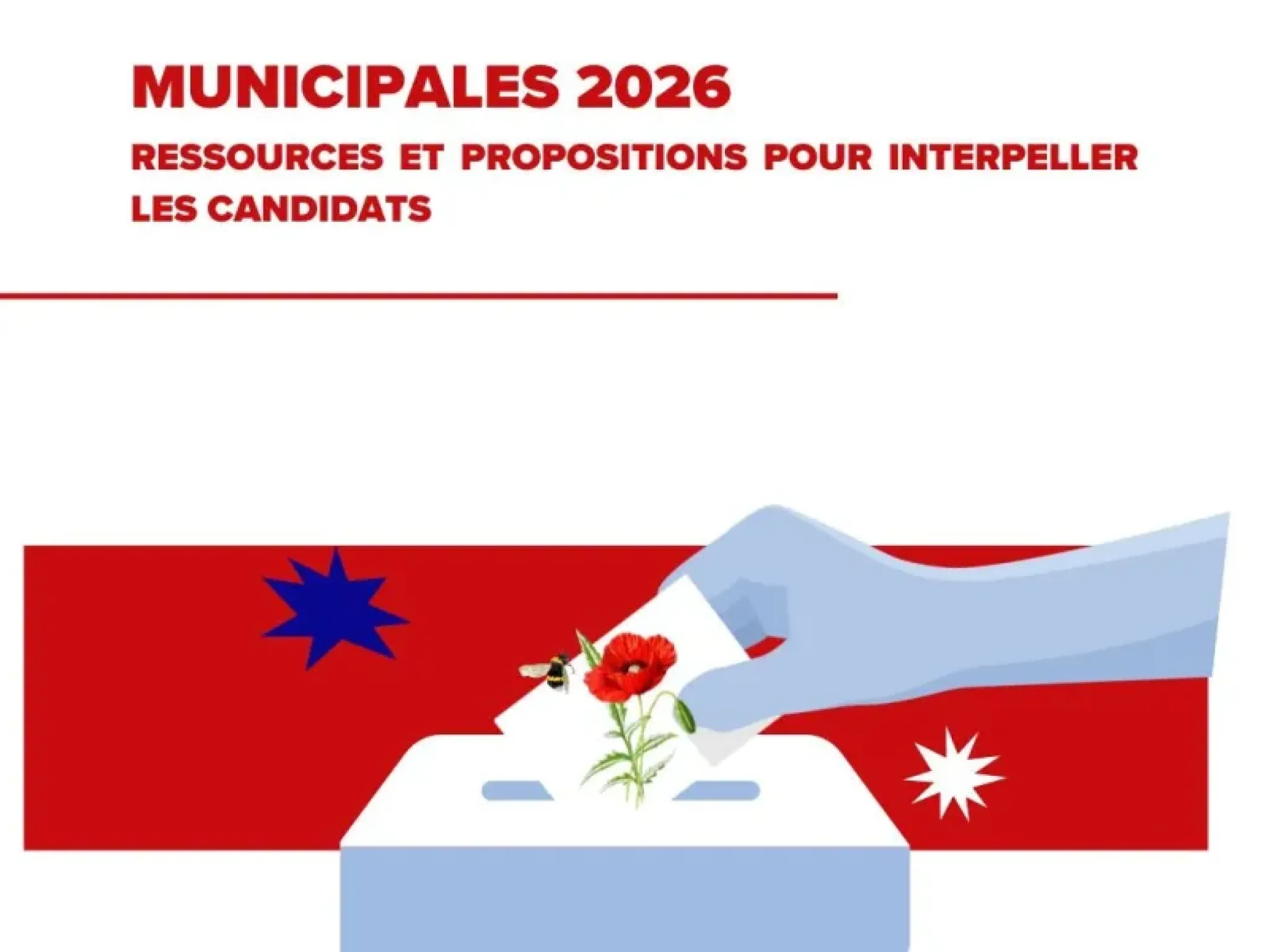 Municipales 2026 : ressources et propositions pour interpeller les candidats