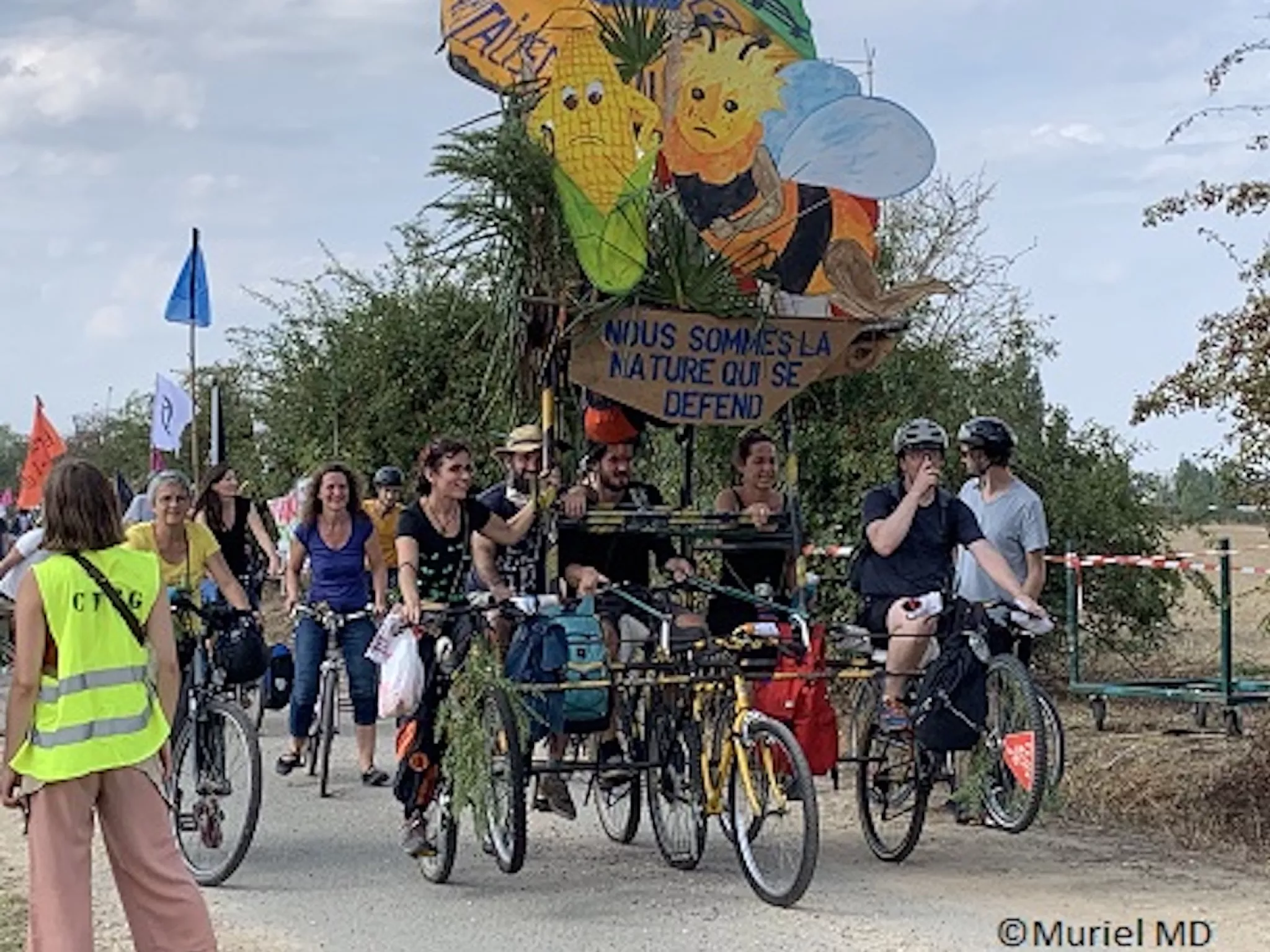 "Nous sommes la nature qui se défend"