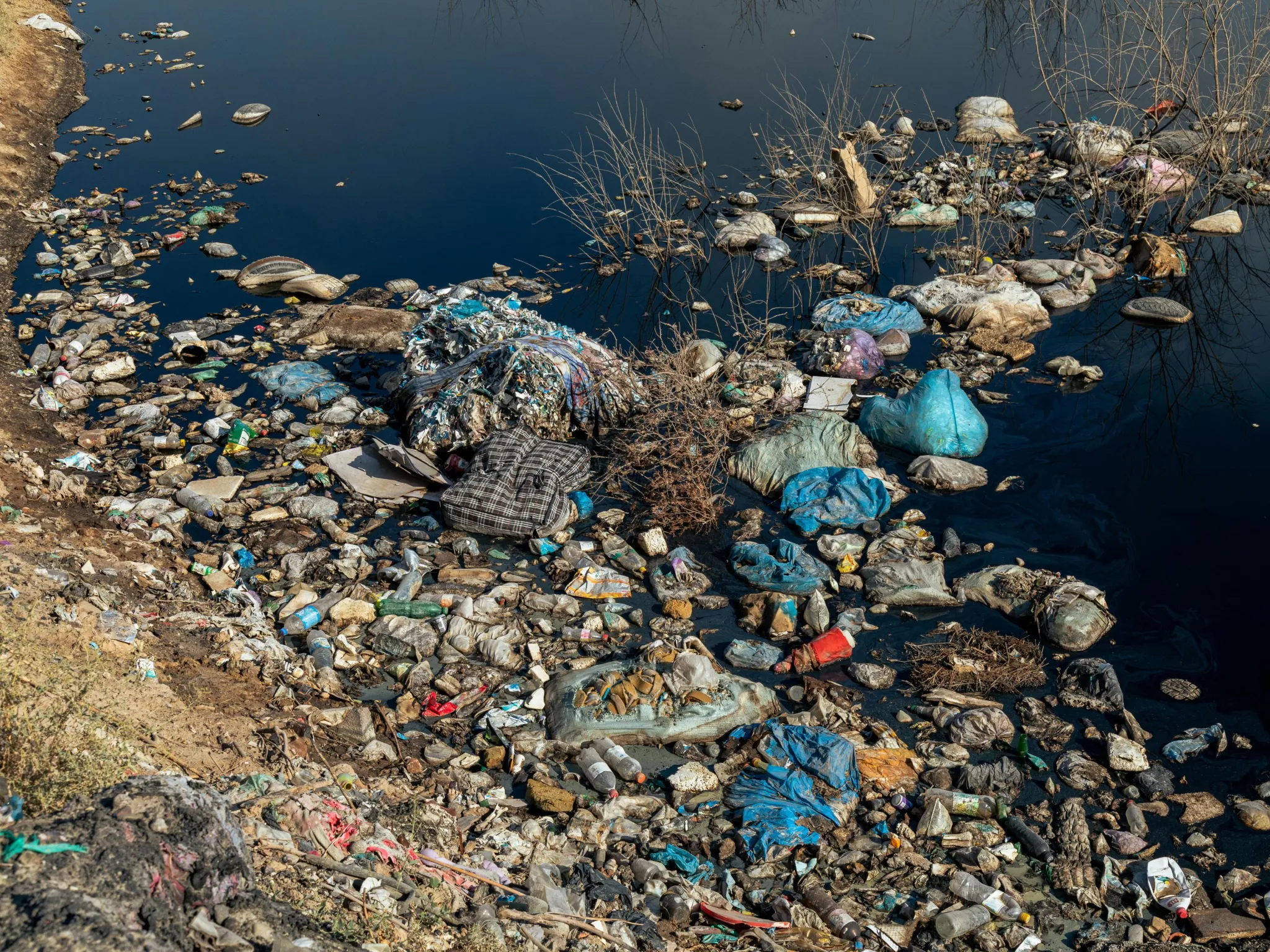 Décharge de déchets
