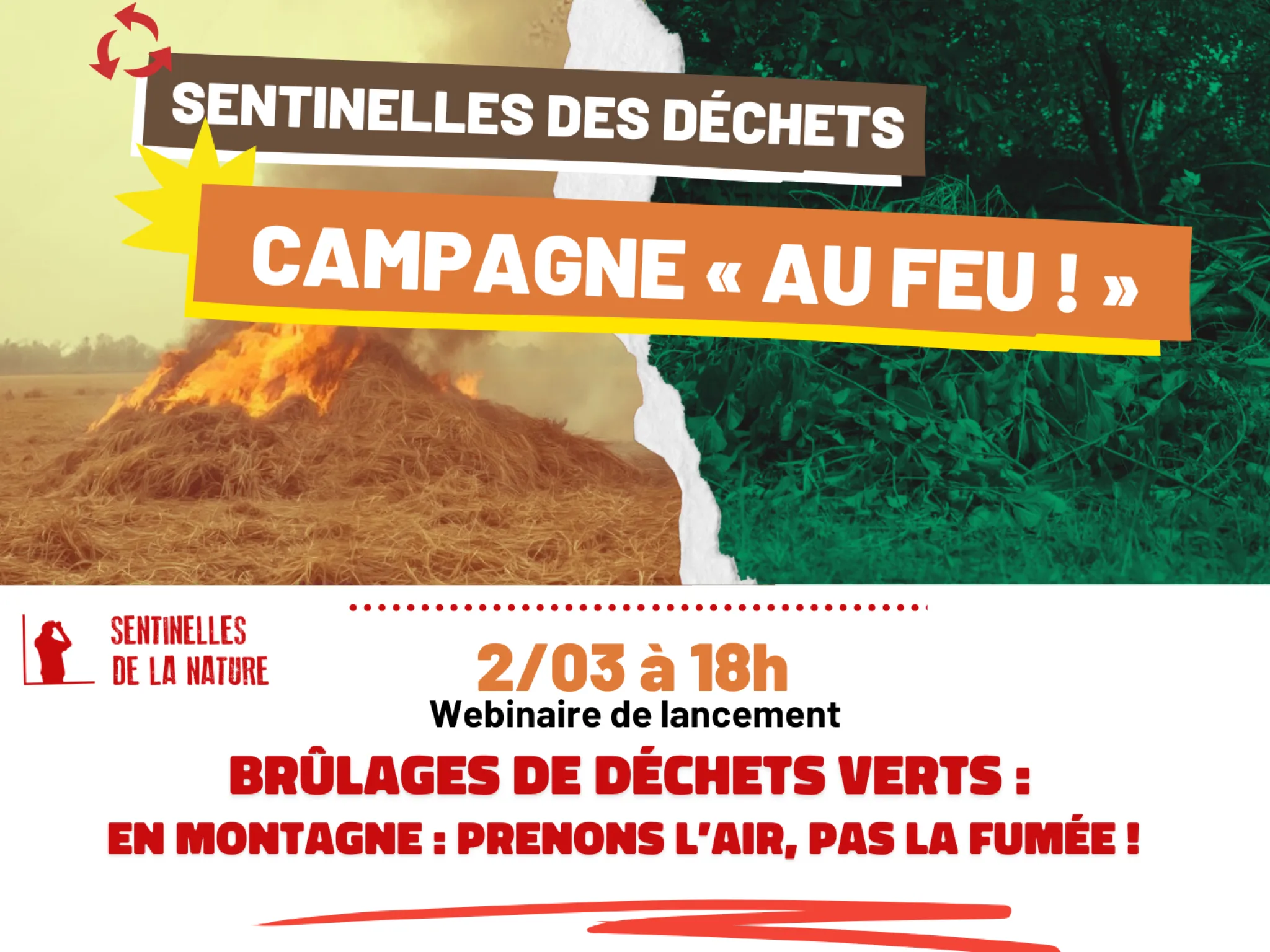 Campagne Au feu : webinaire de lancement