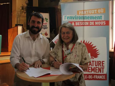 signature de la convention ADEME